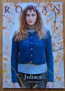 Rowan Knitting Pattern gift from Knit Now - JULIACA -lady's cardigan S to 2X VGC - Picture 1 of 1