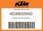 New Genuine Oem Ktm Flyweel Rotor 50 2004 - 45139005100