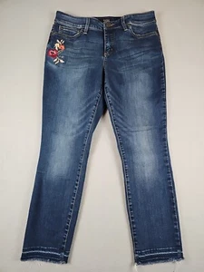 NOT YOUR DAUGHTERS JEANS NYDJ Alina Ankle bestickte Jeans Gr. 10 (32x26) - Bild 1 von 19
