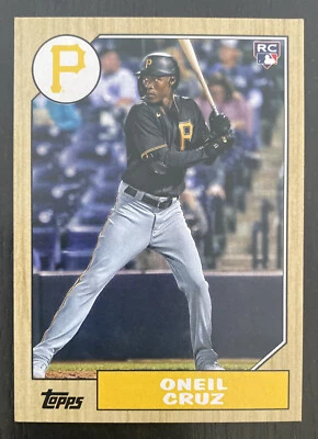 2022 Topps Archives Oneil Cruz RC Pittsburgh Pirates #211 - Image 1 of 2