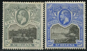Santa Elena 1912-16 KGV como nuevo bisagras muy fino  - Imagen 1 de 2
