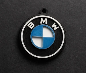 Llavero plástico clásico BMW | Logotipo de coche con llavero - Imagen 1 de 5