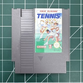 Four Player Tennis NES Game Catridge Only