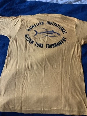 Camiseta De Colección Hawaiian Invitational Allison Torneo Atún Puntada Única L Foto 1 de 4