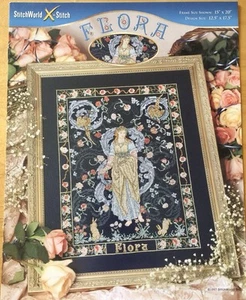 Flora the Roman Goddess of Flowers Cross Stitch Pattern from StitchWorld - Picture 1 of 2