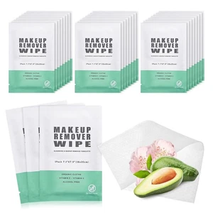 200 Individual Makeup Remover Wipes, Individually Wrapped Face Cleansing Wipe... - Foto 1 di 8