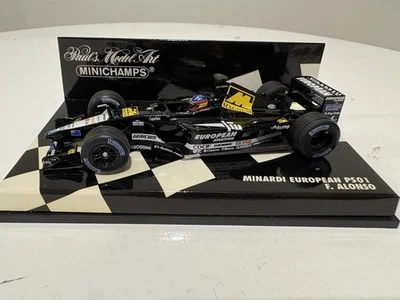 Minichamps 1/43 Fernando Alonso 2001 Minardi  - Image 1 of 4