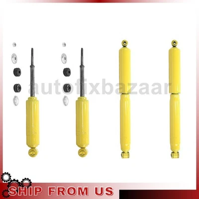 4 Amortiguadores delanteros traseros para camioneta Dodge D100 1972 D200_ Foto 1 de 3