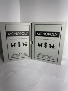 Monopoly Vintage Bookshelf Edition - WS Game Company never used - Picture 1 of 10