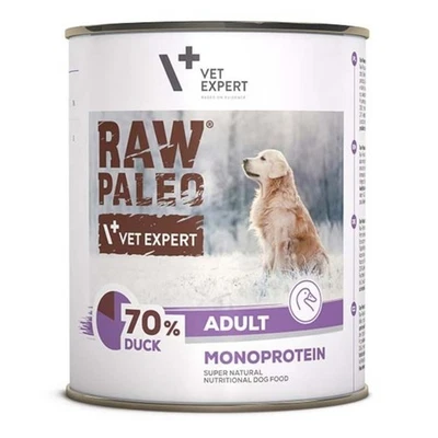 Raw Paleo Ente Nassfutter für Hunde Adult Monoprotein 800g - Bild 1 von 3
