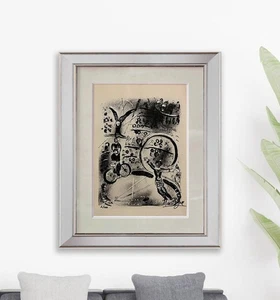 Marc Chagall, Original Hand-signed Lithograph with COA & Appraisal of $3,500&! - Picture 1 of 12