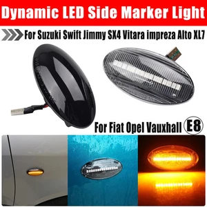 2PCS Dynamic LED Side Marker Turn Signal Lights Amber Indicator For Suzuki Swift - Bild 1 von 28