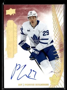 2022-23 Premier Rookies Pontus Holmberg Auto Maple Leafs #133 - Bild 1 von 2