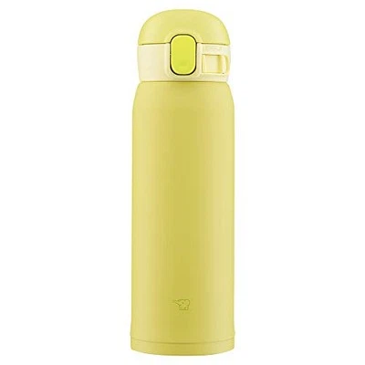 Zojirushi SM-WA48-YA Water Bottle  One-Touch Stainless Steel Mug  Seamless 0.48L - Image 1 of 4