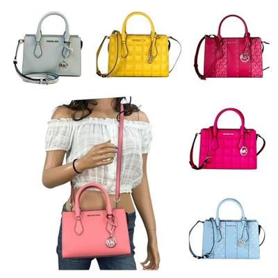 MICHAEL KORS SHEILA SMALL CENTER ZIP SATCHEL SHOULDER CROSSBODY BAG - Image 1 of 4