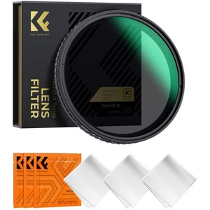 43mm Variable ND Filter ND2-ND32 Camera Lens Filter (1-5 Stops) No X Cross HD... - Picture 1 of 8