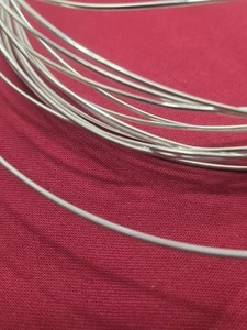925 Sterling Silver Wire Round Dead Soft 18 Gauge USA 1 ft -  5 ft - Picture 1 of 4