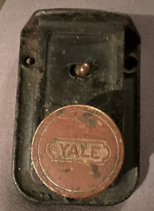 Vintage YALE Brass Dead Bolt - Picture 1 of 3