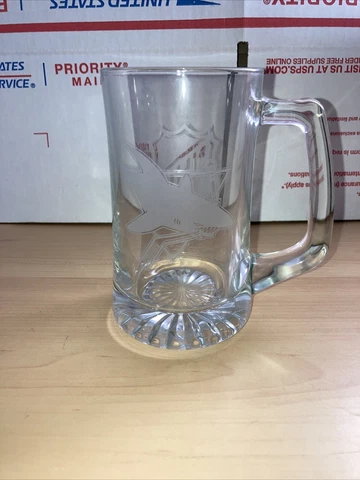san jose sharks eched glass Beer Cup Sharks Logo And NHL Logo Cover
