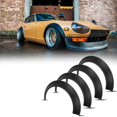 Arcos de rueda extra anchos para guardabarros de coche de 4,5" para Nissan Datsun 240Z 260Z 280Z Foto 1 de 4