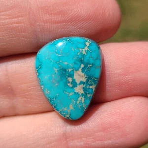 CABOCHON NEVADA NATURALE SIERRA TURCHESE NEVADA USA 18,75 CARATI - Foto 1 di 4