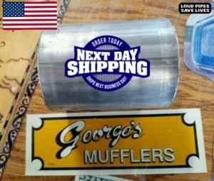 🔥2” ID to 2 Inch ID Exhaust Pipe Adapter Connector Coupler Universal Sleeve - Bild 1 von 1