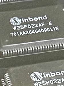 LOT OF 6 NEW WINBOND W25P022AF-6 SURFACE MOUNT IC RM2-CMP9 - Picture 1 of 2