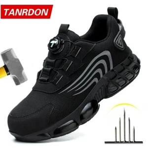 Sicherheitstrainer Sicherheitsschuhe Stahlkappe Turnschuhe Arbeitsschuhe Herren Damen - Bild 1 von 8