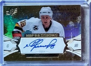 2016-17 SPx Impressions Autographs Igor Larionov HOF Auto SP /25
