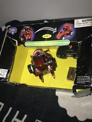 2011 Blue Hat RC transforming Robot Car Transformer Toy In Retail Box - Image 1 of 4