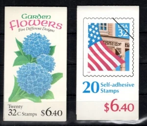 Briefmarken USA - Hefte - 2 Sorten (H77) - Bild 1 von 1