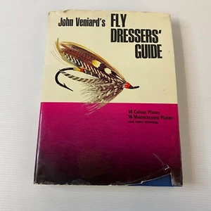 John Veniard's Fly Dressers' Guide Vintage Hardcover Book Signed by The Author - Picture 1 of 17