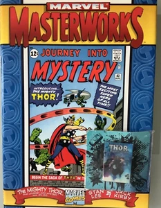 Marvel Masterworks Journey Into Mystery THOR Hardcover Book with Free THOR Pin. - Picture 1 of 6