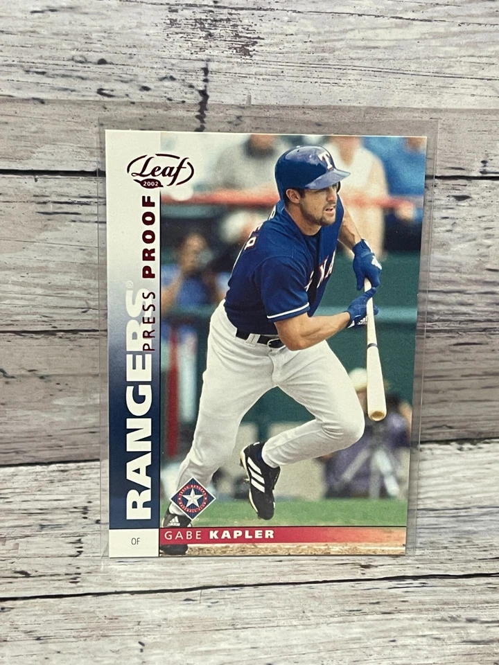 2002 Leaf Press Proofs Red #147 Gabe Kapler - Image 1 of 1
