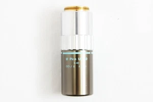 Mitutoyo M Plan UV 50x /0.40 ∞ / 0 f=200 Microscope Objective Lens #5235 - Picture 1 of 9