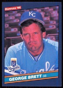 1986 Donruss George Brett Kansas City Royals #53