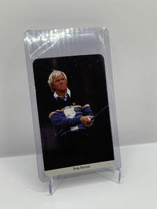1987 Fax-Pax Sporting Personalities Greg Norman Card LIV Golf