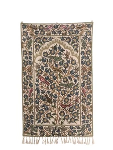 wall hanging tapestry wool Handmade Tree of Life Kashmir Rug - Picture 1 of 8