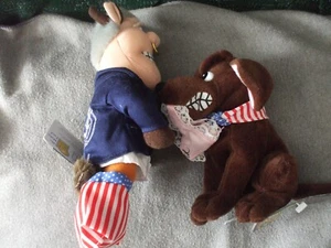 Infamous Meanies Plüsch Bull Clinton und Buddy der Hund Idea Factory - Bild 1 von 5