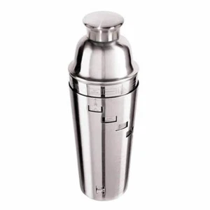 Stainless Steel Functional Dial-A-Drink Cocktail Shaker Thanksgiving All Season - Picture 1 of 3