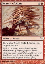 TORRENT OF STONE FOIL Betrayers of Kamigawa MTG Magic Cards DJMagic