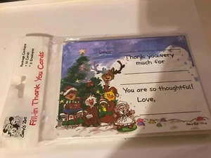 suzy zoo christmas thank you cards - Picture 1 of 2