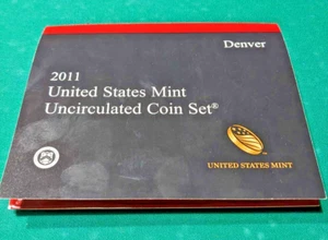 2011 Denver United States Mint Uncirculated Coin Set - Picture 1 of 2