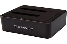 StarTech.com Dual-Bay USB 3.0 to SATA Hard Drive Docking Station, USB Hard Drive