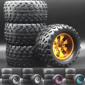 1/10 Rc Monster Truck Aluminium Wheels & Tires for Redcat Racing Volcano EPX - Picture 1 of 6