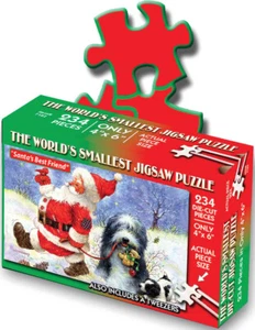 Rompecabezas más pequeño del mundo TDC Games - Santa's Best Friend 234 piezas - Imagen 1 de 1