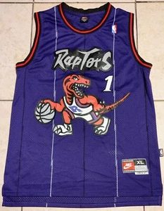 Nike NBA Jersey Toronto Raptors Tracy Mcgrady #1 Size XL - Picture 1 of 11