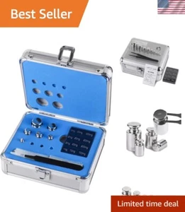 Zertifiziertes F1 Waage Kalibriergewicht Kit Set 21-teilig 1mg-100g Edelstahl... - Bild 1 von 10