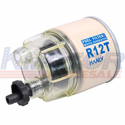 Filtro de combustible/separador de agua giratorio marino para 120AT R12T S3240 18-7987 RK10222 Foto 1 de 4