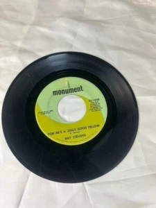 RAY STEVENS: unwind / for he's a jolly good fellow MONUMENT 7" Single 45 RPM - Picture 1 of 3